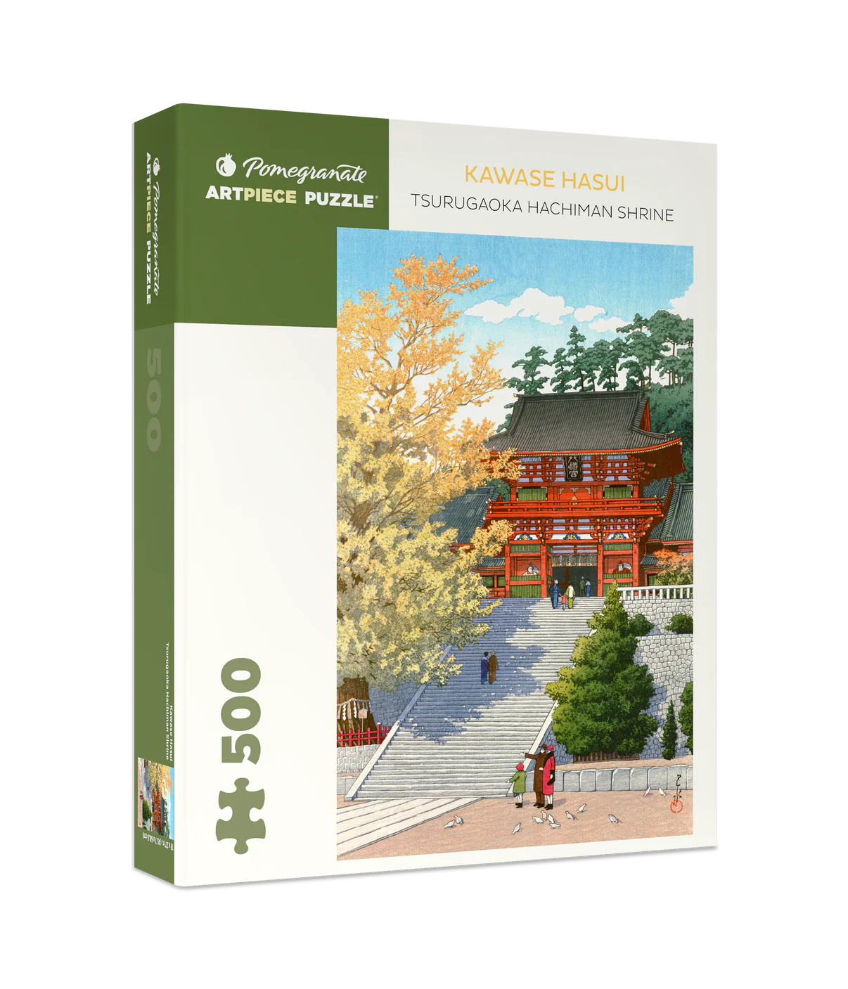 Pomegranate, Kawase Hasui: Tsurugaoka Hachiman Shrine 500-Piece Jigsaw Puzzle