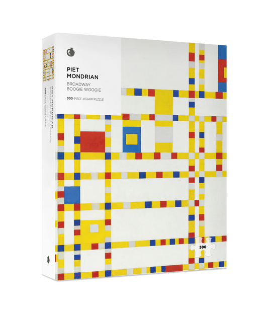 Pomegranate, Piet Mondrian: Broadway Boogie Woogie 500-Piece Jigsaw Puzzle