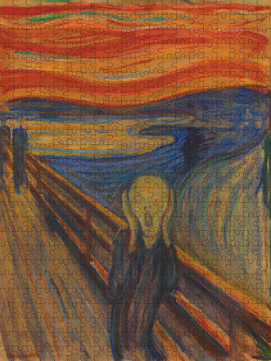 Pomegranate, Edvard Munch: The Scream 500-Piece Jigsaw Puzzle
