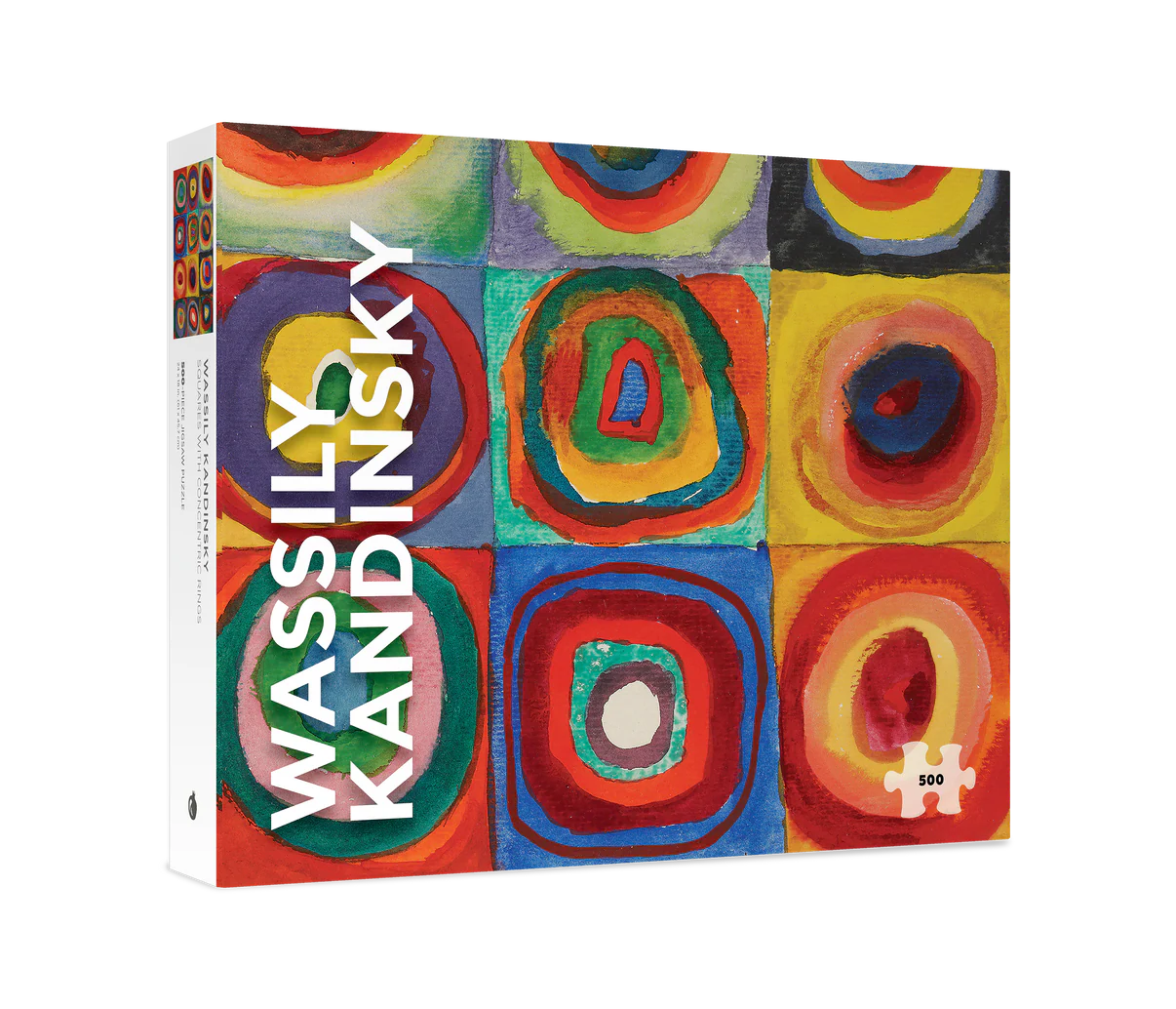 Pomegranate, Wassily Kandinsky: Squares with Concentric Rings 500-Piece Jigsaw Puzzle