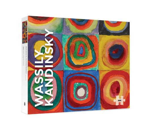Pomegranate, Wassily Kandinsky: Squares with Concentric Rings 500-Piece Jigsaw Puzzle