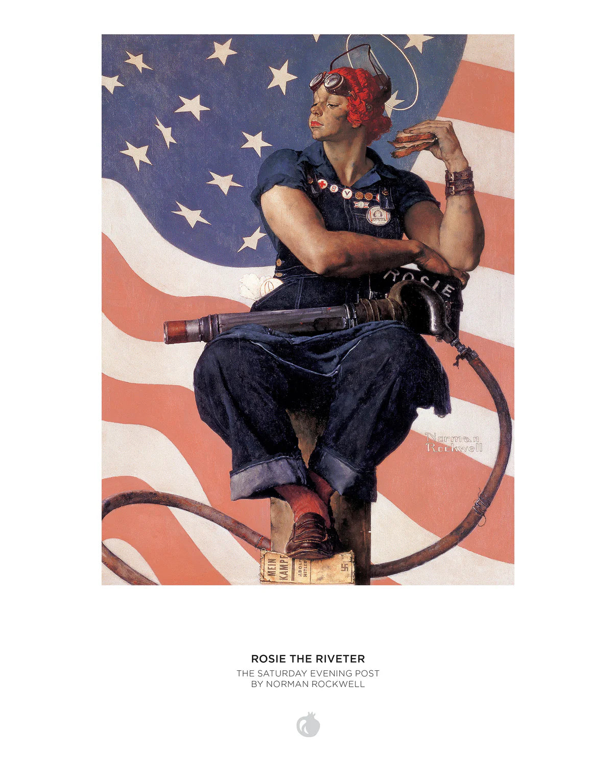 Pomegranate, Norman Rockwell: Rosie the Riveter 500-Piece Jigsaw Puzzle