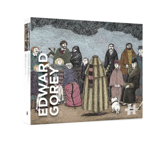 Pomegranate, Edward Gorey: The Awdrey-Gore Legacy 500-Piece Jigsaw Puzzle