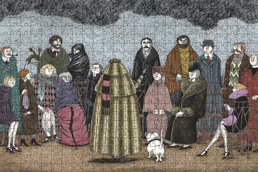 Pomegranate, Edward Gorey: The Awdrey-Gore Legacy 500-Piece Jigsaw Puzzle