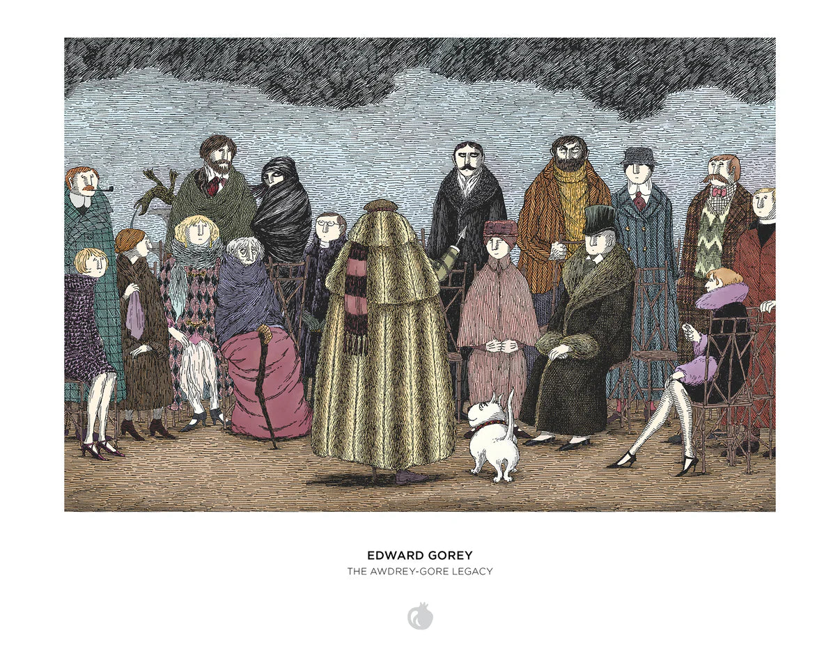 Pomegranate, Edward Gorey: The Awdrey-Gore Legacy 500-Piece Jigsaw Puzzle