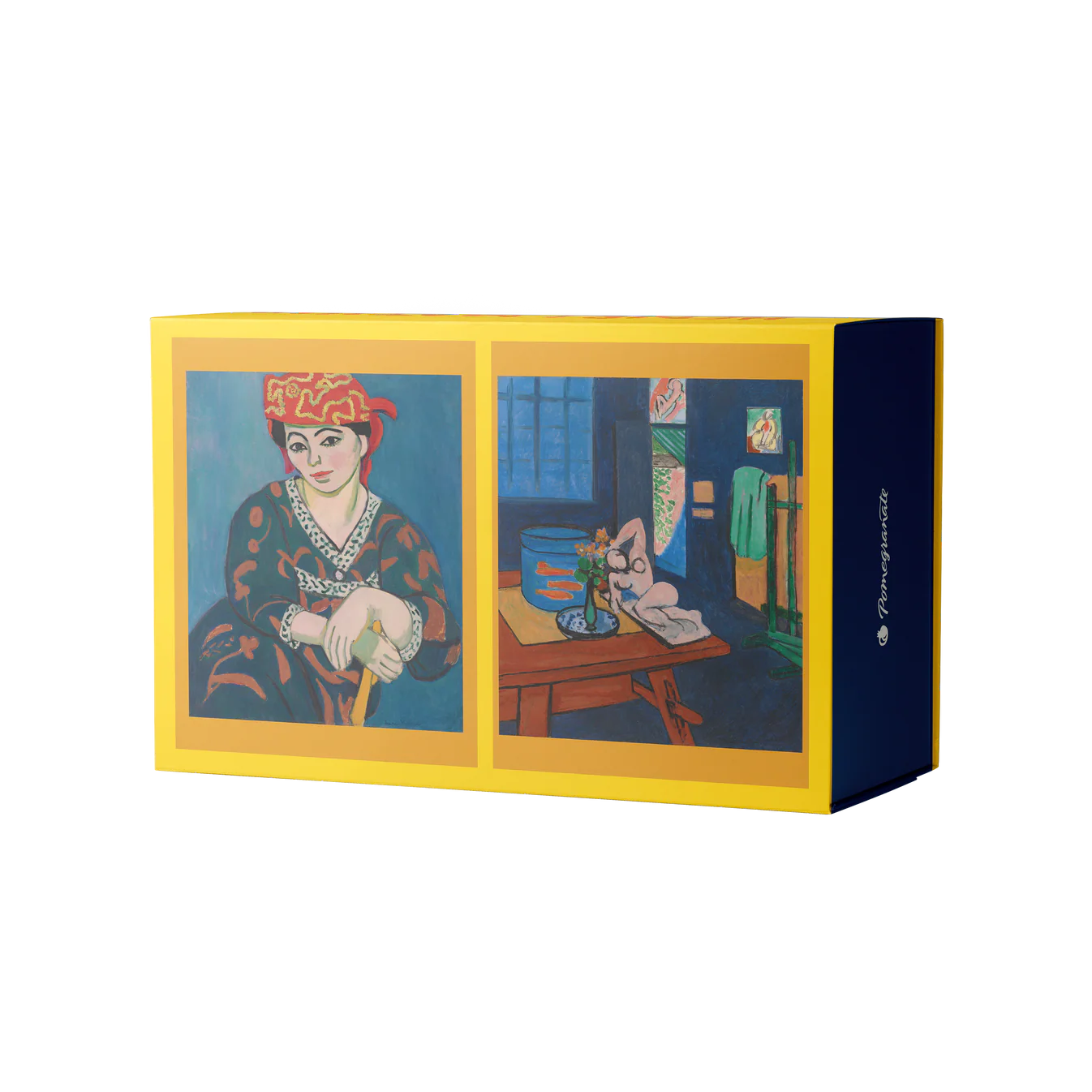 Pomegranate, Henri Matisse 120-Piece Double-Sided Jigsaw Puzzle Set