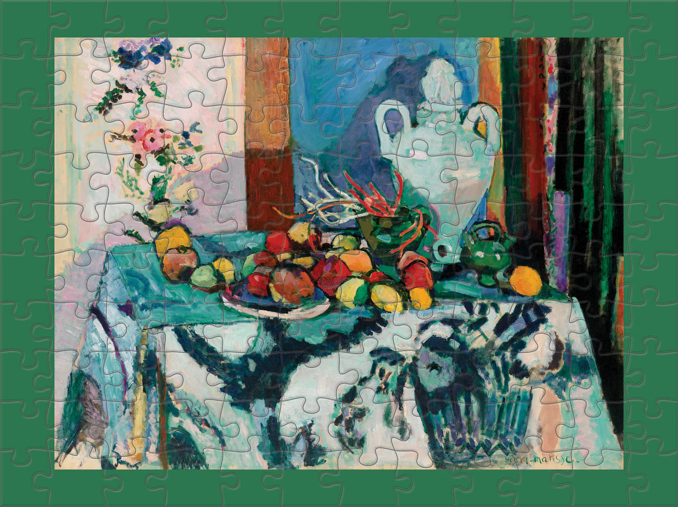 Pomegranate, Henri Matisse 120-Piece Double-Sided Jigsaw Puzzle Set