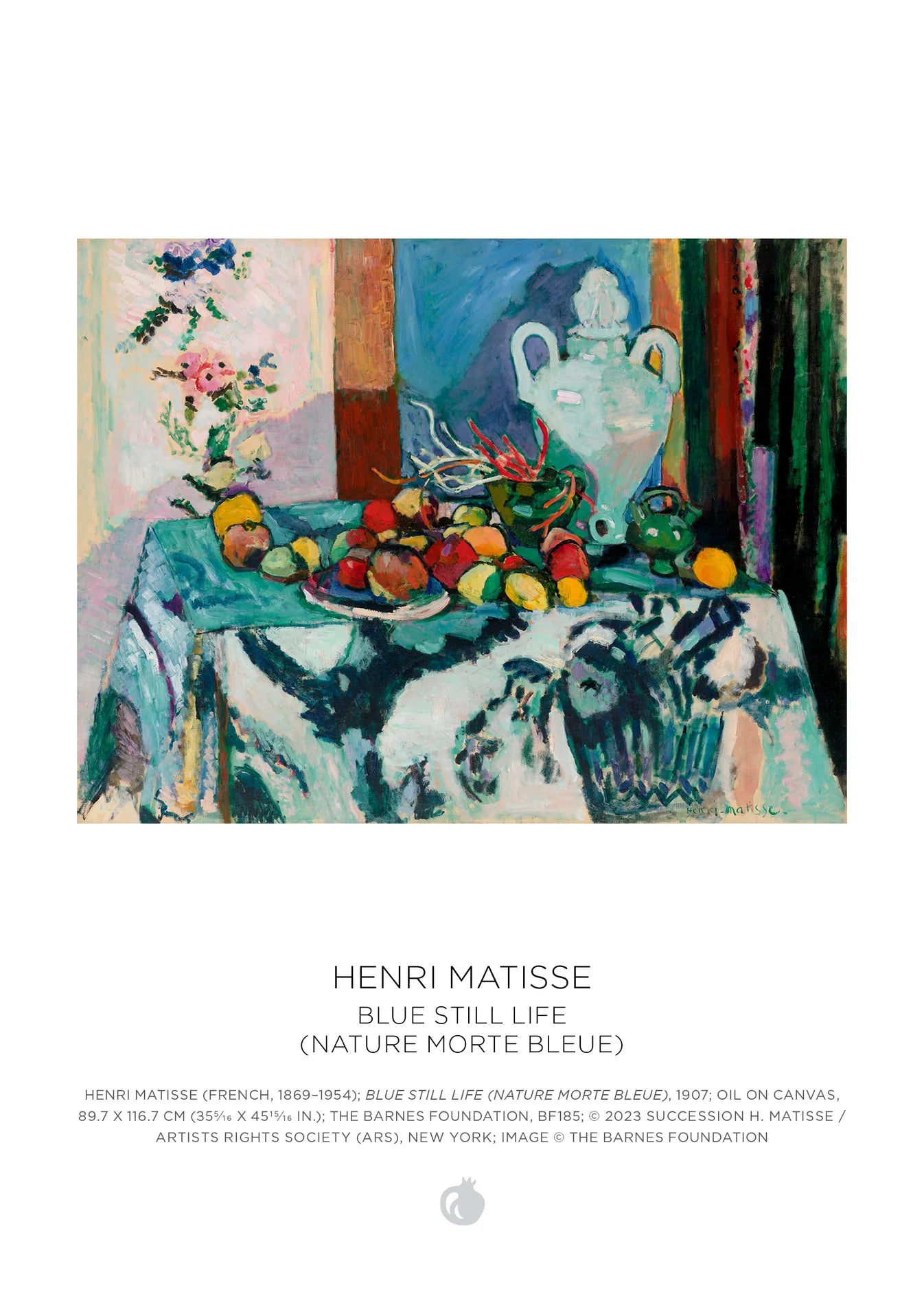 Pomegranate, Henri Matisse 120-Piece Double-Sided Jigsaw Puzzle Set