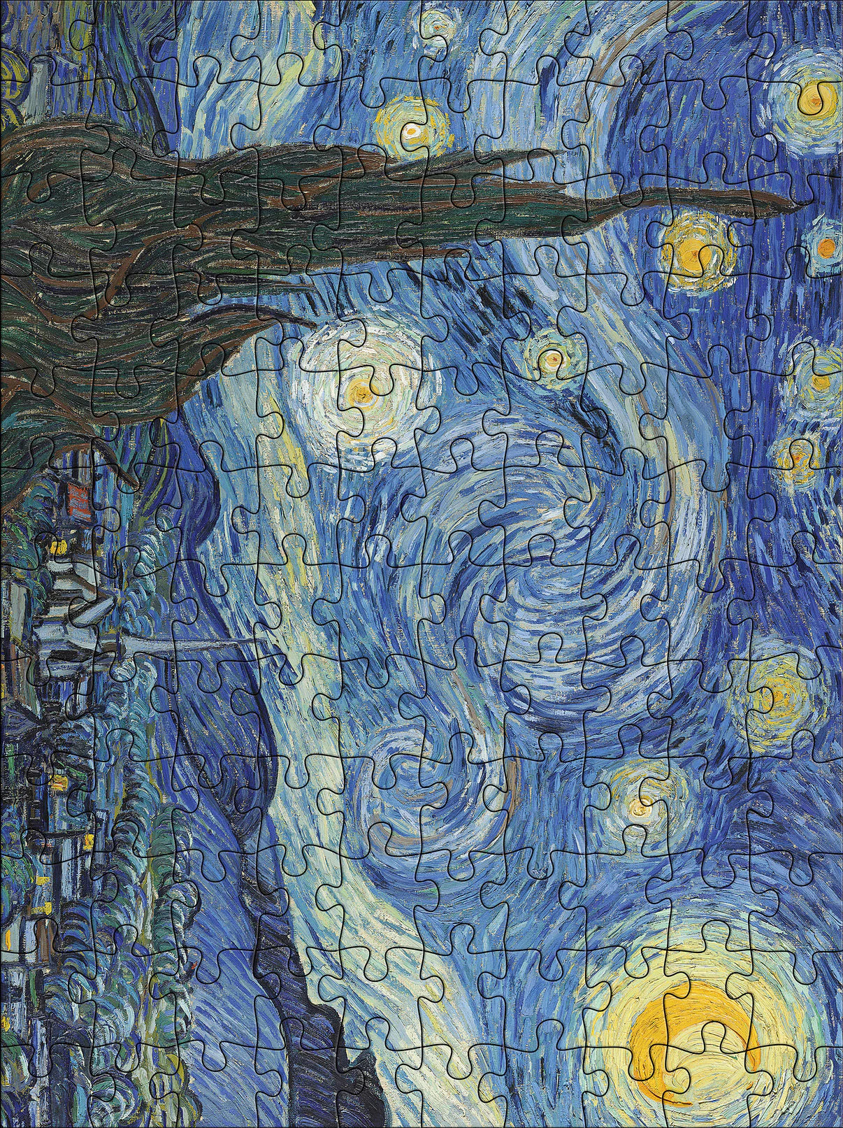 Pomegranate, Vincent van Gogh 120-Piece Double-Sided Jigsaw Puzzle Set
