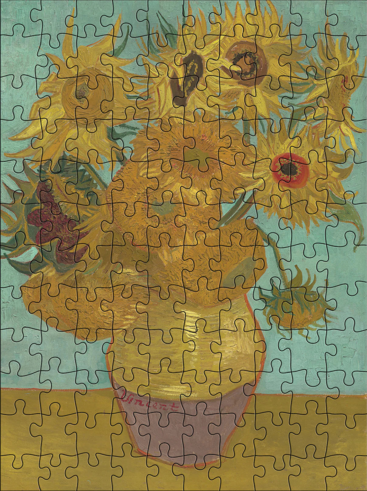 Pomegranate, Vincent van Gogh 120-Piece Double-Sided Jigsaw Puzzle Set