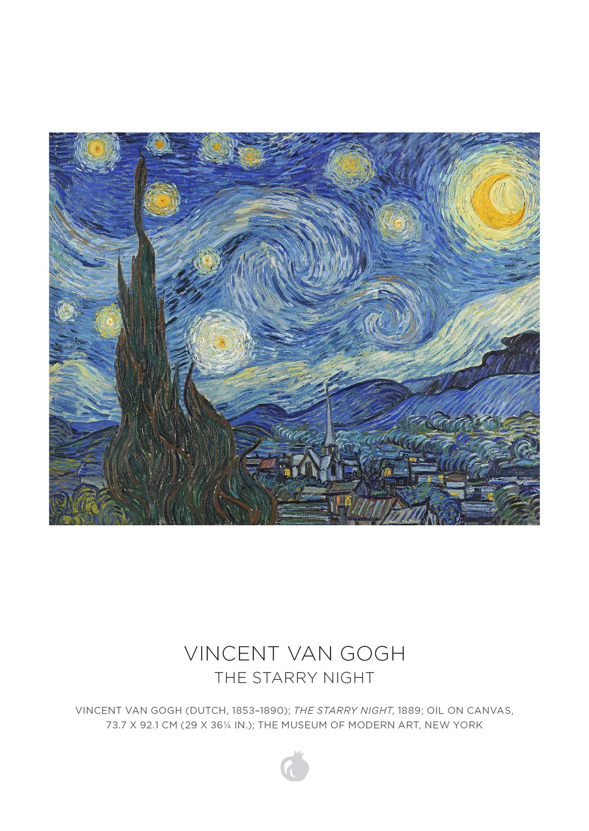 Pomegranate, Vincent van Gogh 120-Piece Double-Sided Jigsaw Puzzle Set