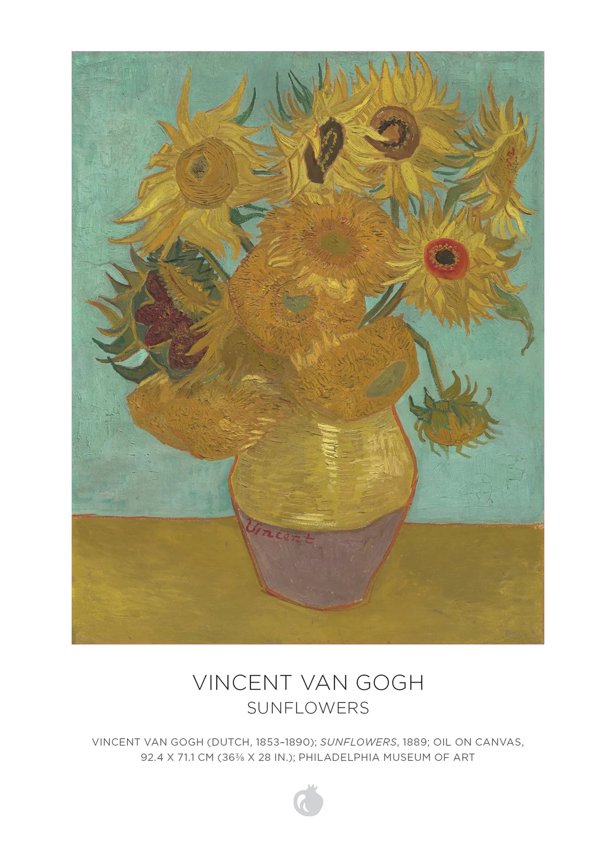 Pomegranate, Vincent van Gogh 120-Piece Double-Sided Jigsaw Puzzle Set