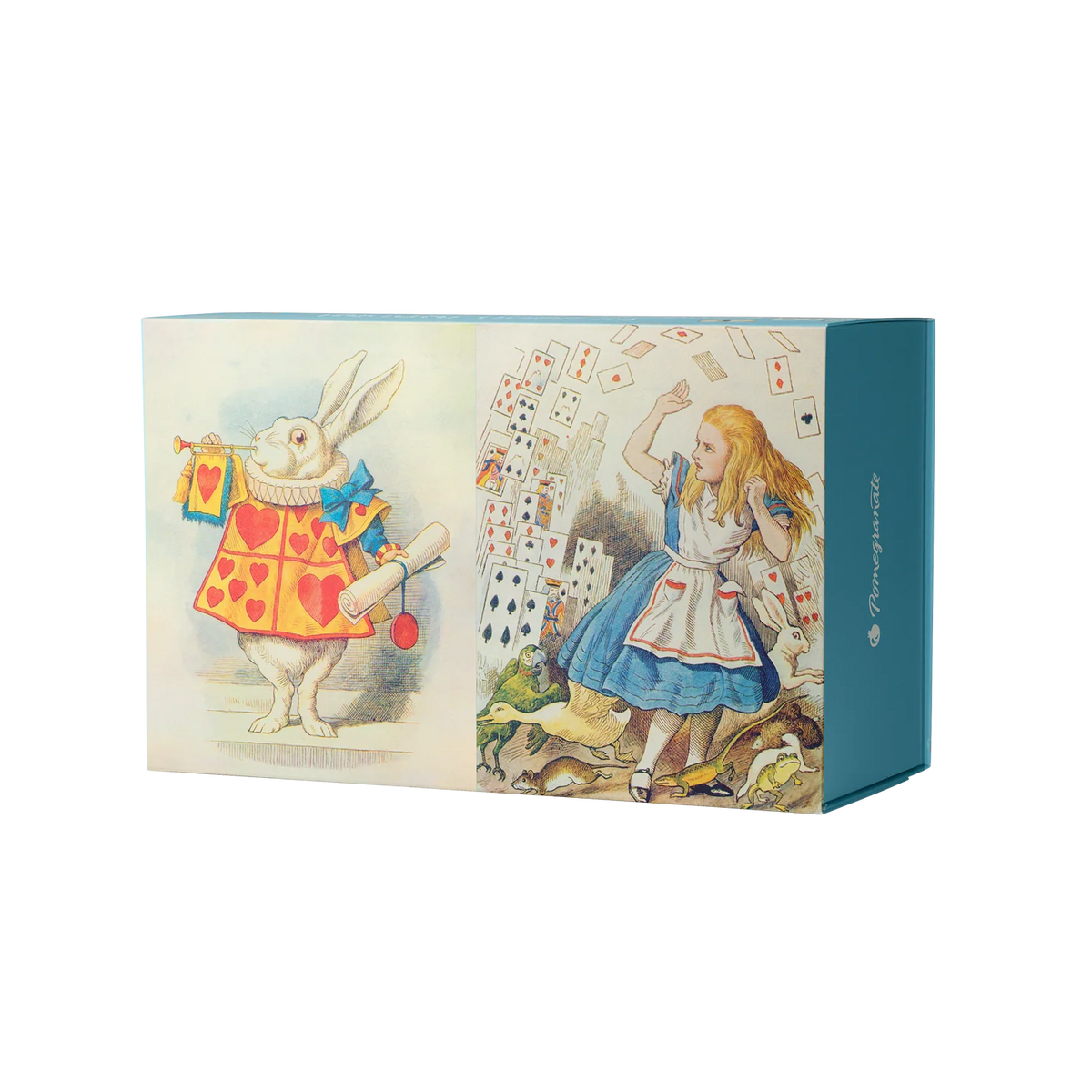 Pomegranate, Sir John Tenniel: Alice in Wonderland 120-Piece Double-Sided Jigsaw Puzzle Set