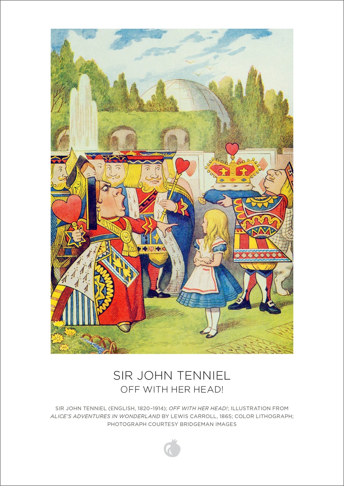 Pomegranate, Sir John Tenniel: Alice in Wonderland 120-Piece Double-Sided Jigsaw Puzzle Set