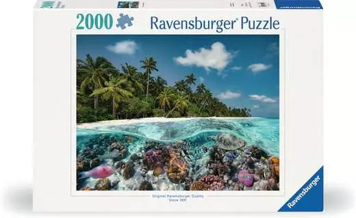 RAVENSBURGER A Dive in the Maldives 2000 pc Puzzle