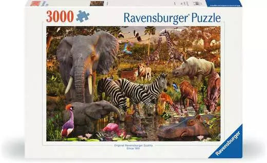 RAVENSBURGER African Animal World 3000 pc Puzzle