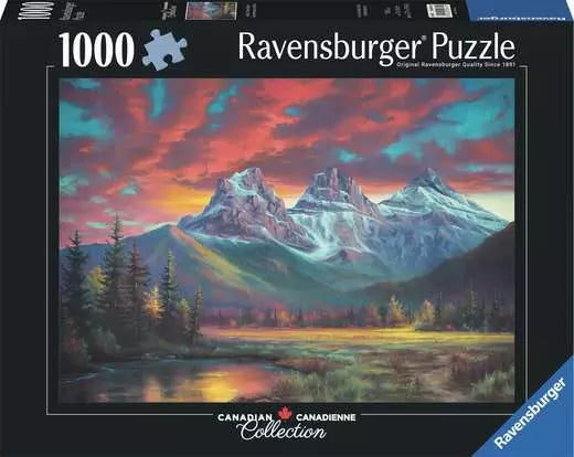 RAVENSBURGER Canadian Collection, Alberta's Three Sisters 1000pcs