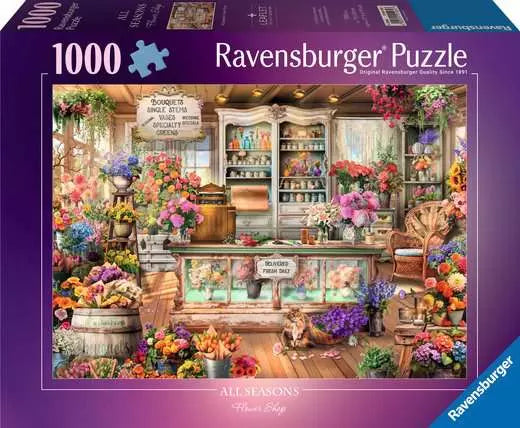 RAVENSBURGER All Seasons Flower Shop 1000pcs
