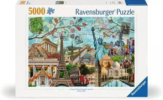 RAVENSBURGER Big City Collage 5000 pc Puzzle