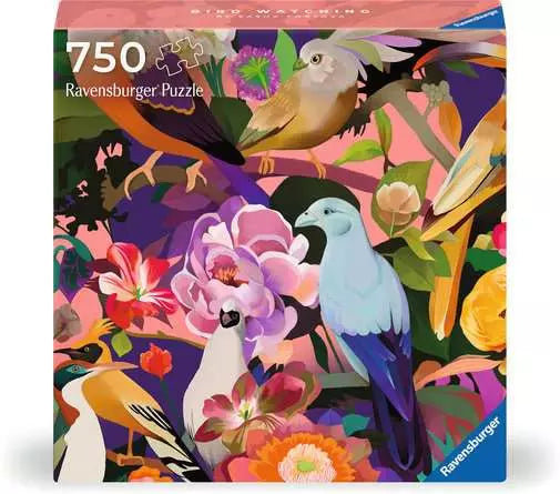 RAVENSBURGER Art&Soul: Bird Watching 750 Pc Puzzle