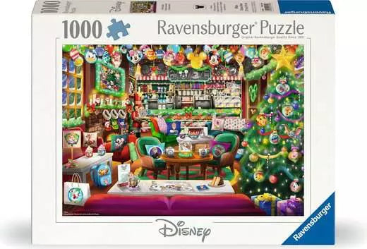 RAVENSBURGER, Disney - Disney Christmas Cafe, 1000 pieces