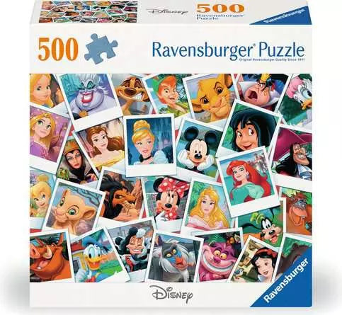 RAVENSBURGER Disney Portraits 500 pc Puzzle