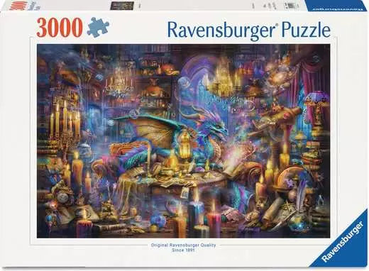 RAVENSBURGER Dragon's Library 3000 pc Puzzle