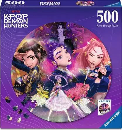 RAVENSBURGER KPop Demon Hunters - For the fans! 500 pieces