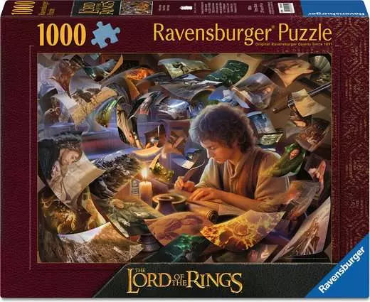 RAVENSBURGER LOTR/THE LORD OF THE RINGS Frodo's Journey 1000 Pc Puzzle