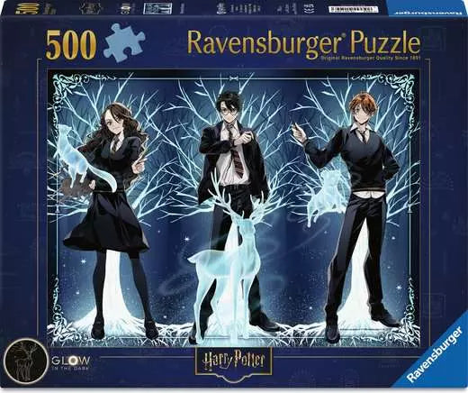 RAVENSBURGER Glow in the Dark Harry Potter 500 Pc