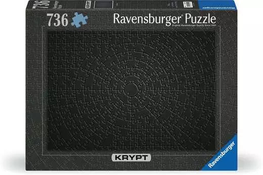 RAVENSBURGER Krypt Black 736 pc Puzzle