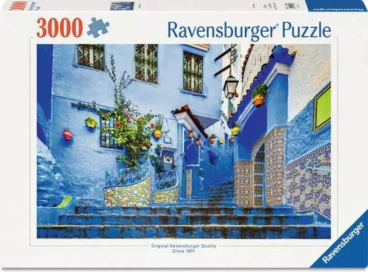 RAVENSBURGER Colorful Moroco (Morocco in Blue) 3000 pc Puzzle