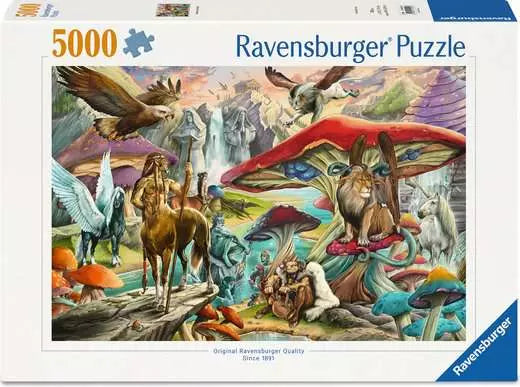RAVENSBURGER Mushrooms & Myths 5000 pc Puzzle