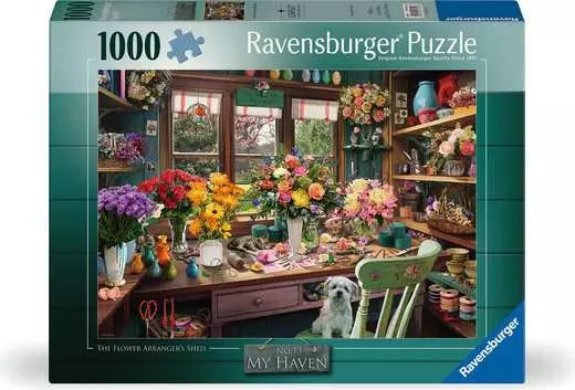 RAVENSBURGER My Haven No.13 Flower Arranger by Steve Read 1000pcs