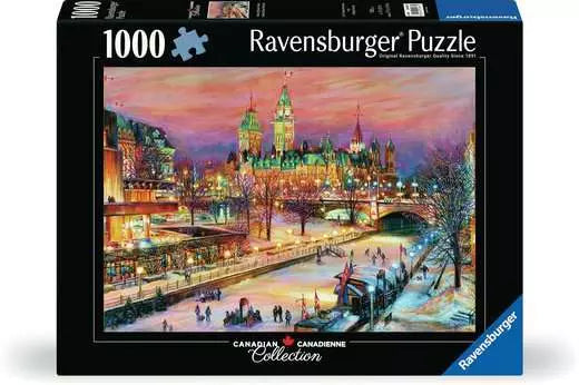 RAVENSBURGER Ottawa Winterlude Festival 1000 pc Puzzle