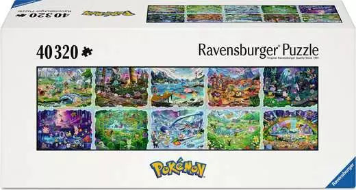 RAVENSBURGER, Pokémon - Pokémon- Celebration Journey, 40000 pieces