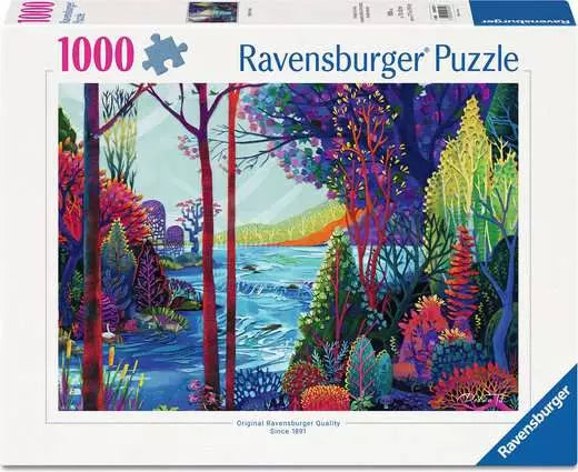 RAVENSBURGER, Redina Tili: Indigo Forest, 1000 pieces