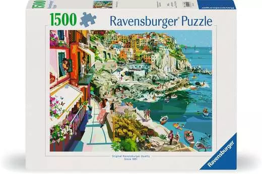 RAVENSBURGER Romance in Cinque Terre 1500 pc Puzzle