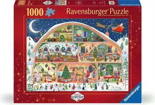 RAVENSBURGER, Santa's Workshop, Adult puzzle 1000 pieces