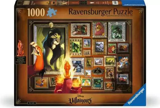 RAVENSBURGER Disney Villainous - Scar 1000 pc Puzzle