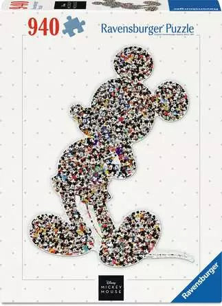 RAVENSBURGER Shaped Mickey 945 pc Puzzle