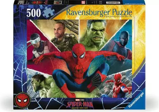 Ravensburger, Spider-Man Brand New Day Movie, 500 pieces