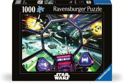 RAVENSBURGER Star Wars:TIE Fighter Cockpit 1000 pc Puzzle