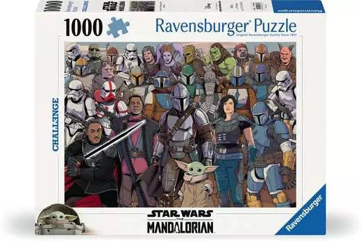 RAVENSBURGER Star War Mandalorian Challenge 1000 pc Puzzle