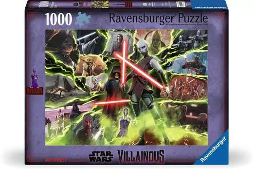 RAVENSBURGER Star Wars Villainous: Asajj Ventress 1000 pc Puzzl
