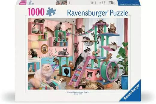 RAVENSBURGER Steve Read: Cat Tree Heaven 1000pcs