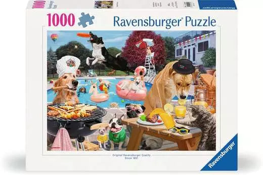 RAVENSBURGER Dog Days of Summer 1000pcs