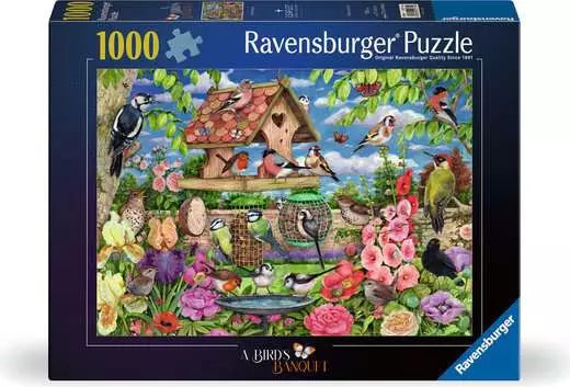 RAVENSBURGER The Bird Table 1000pcs