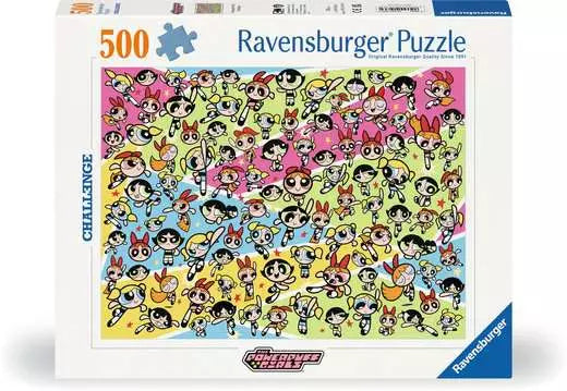 RAVENSBURGER The Powerpuff Girls Challenge 500 Pc