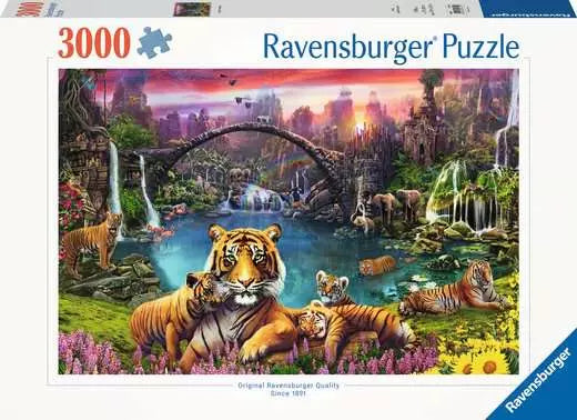 RAVENSBURGER Tigers in Paradise 3000 pc Puzzle